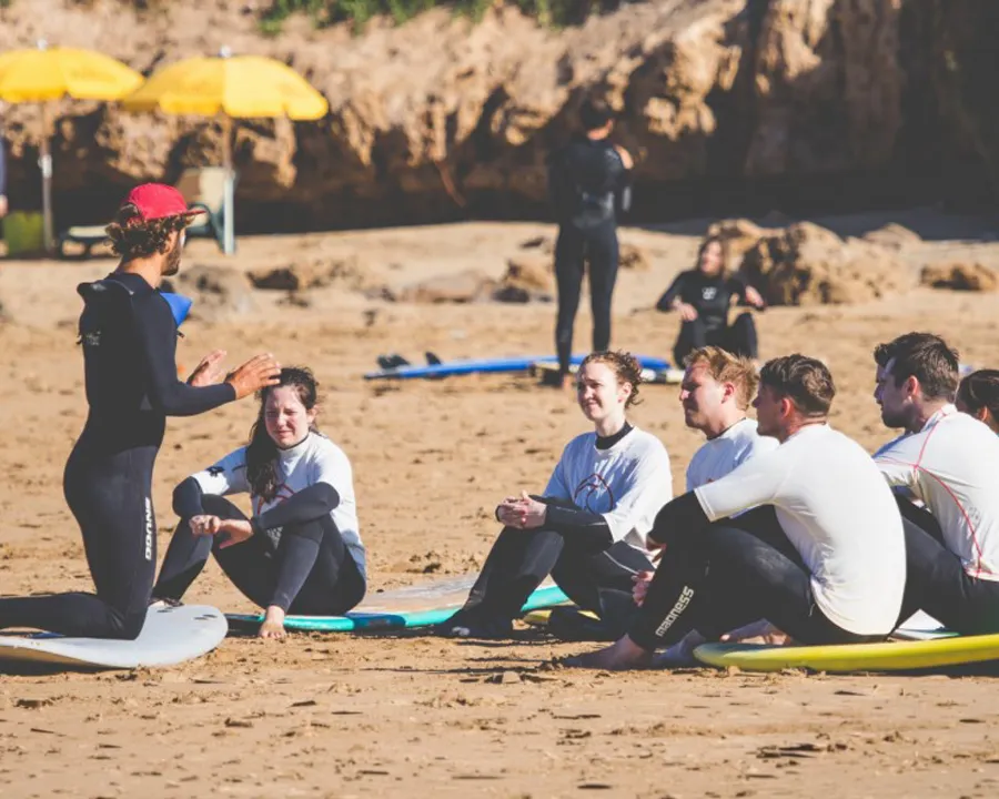 Surf classes in Morocco