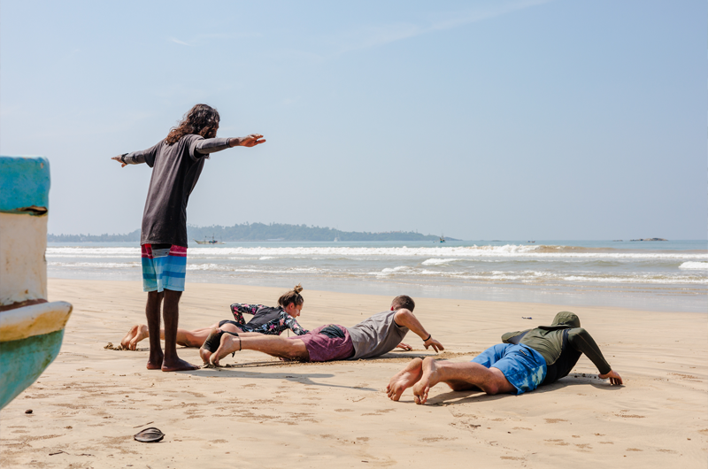 Surf Classes in Madiha Sri Lanka
