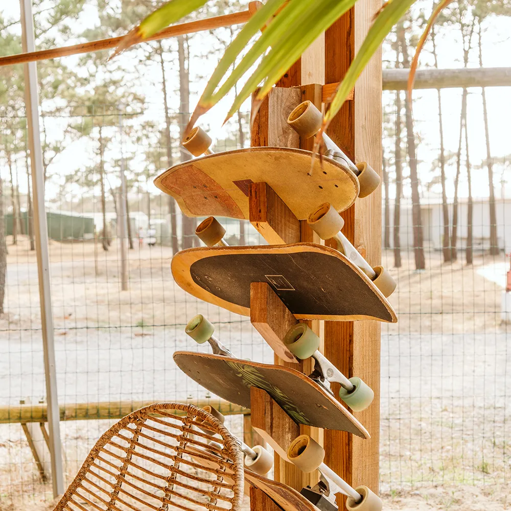 Surfskates at our surf camp