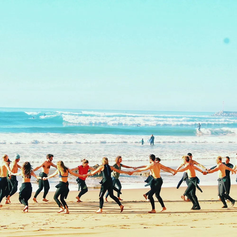 Warm up surf classes