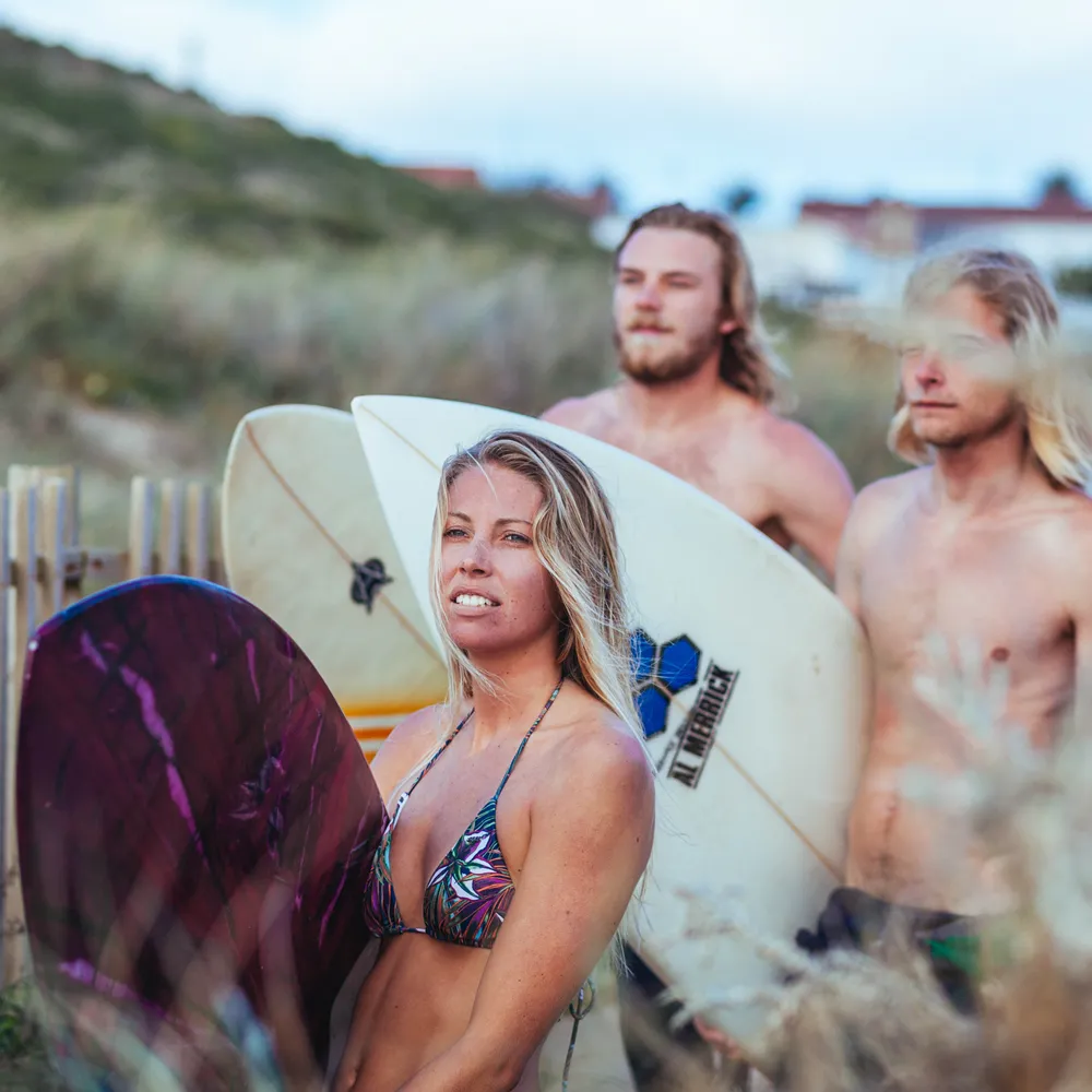 Surf check in Lizandro