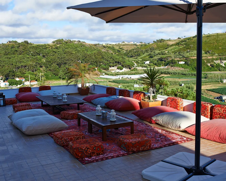 Lizandro terrace in Portugal
